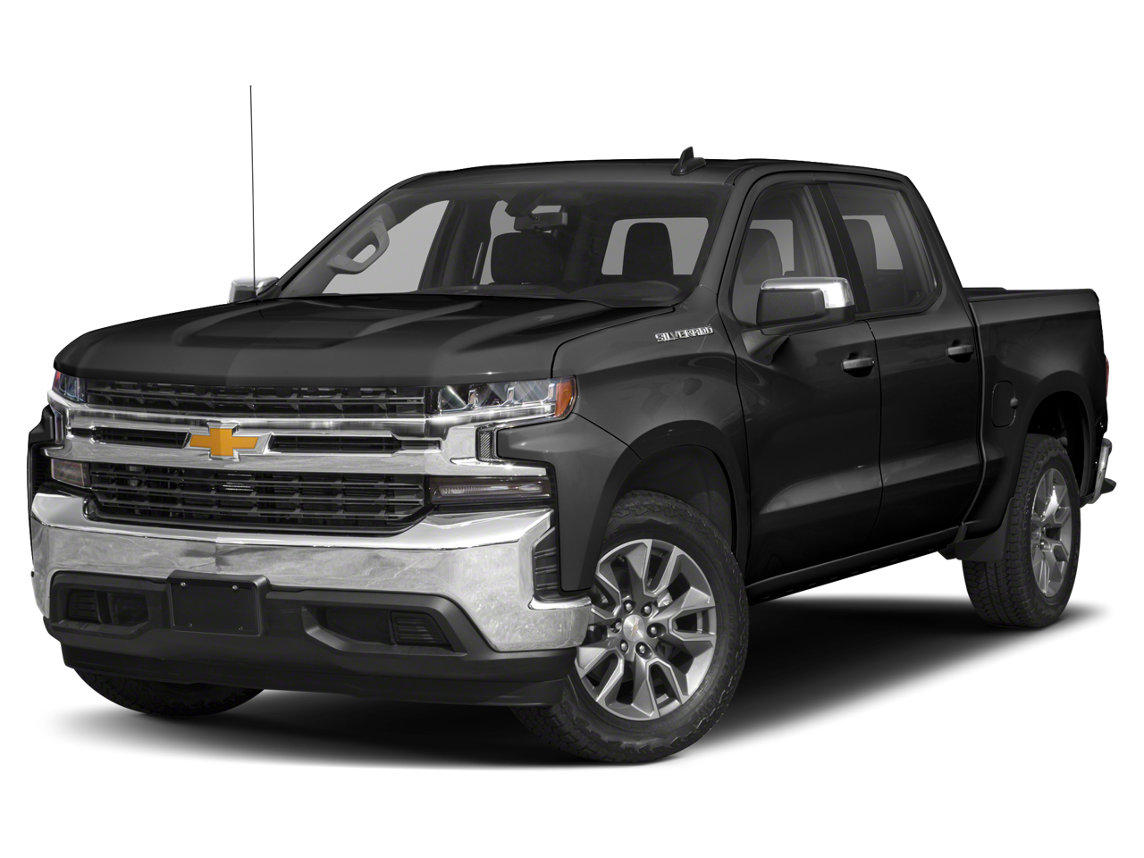 2020 Chevrolet Silverado 1500 RST in Shadow Gray Metallic — front three-quarter view