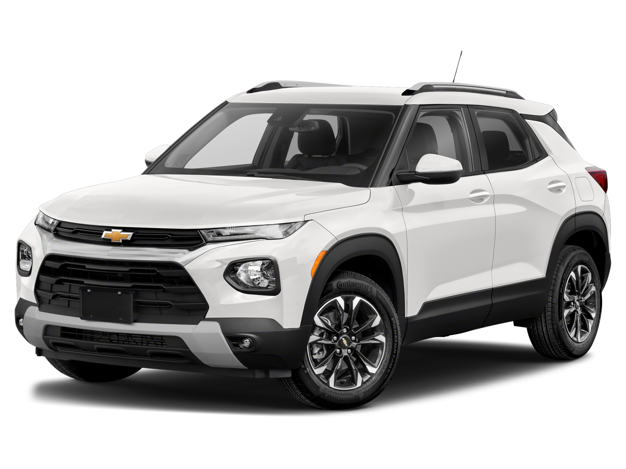 2021 Chevrolet Trailblazer LT in Satin Steel Metallic — front three-quarter view