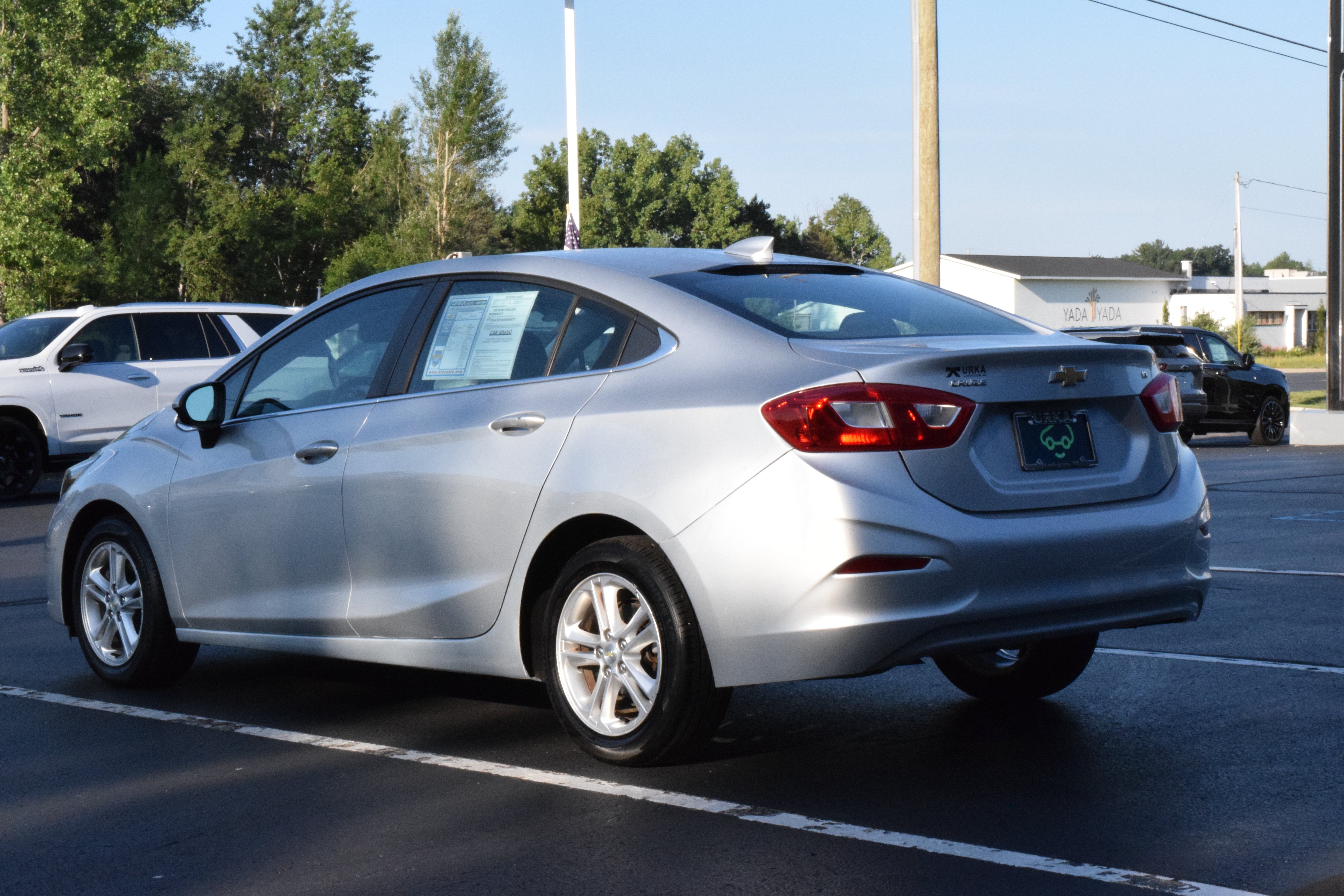 2017 Chevrolet Cruze — rear three-quarter view