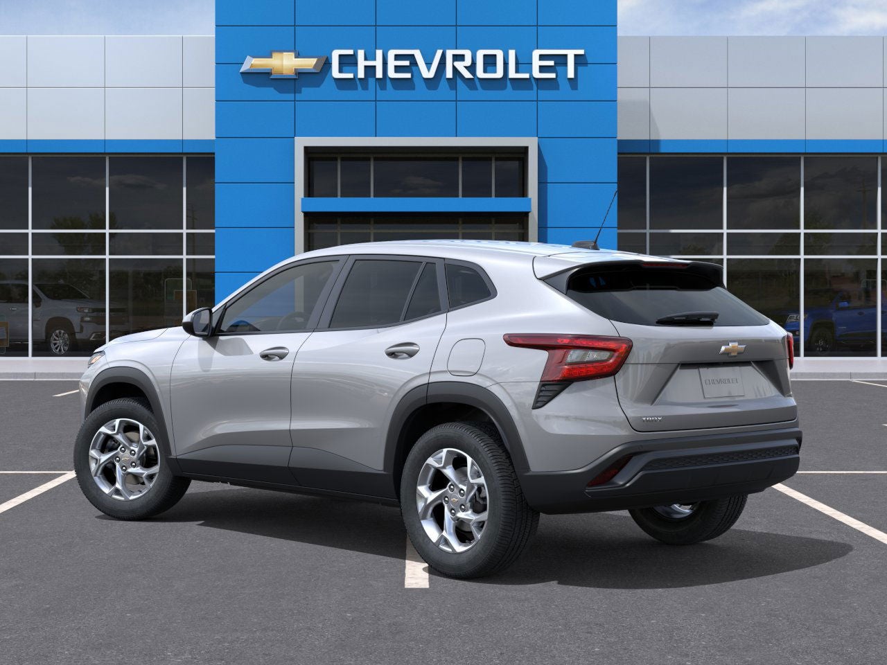 2026 Chevrolet Trax — rear three-quarter view