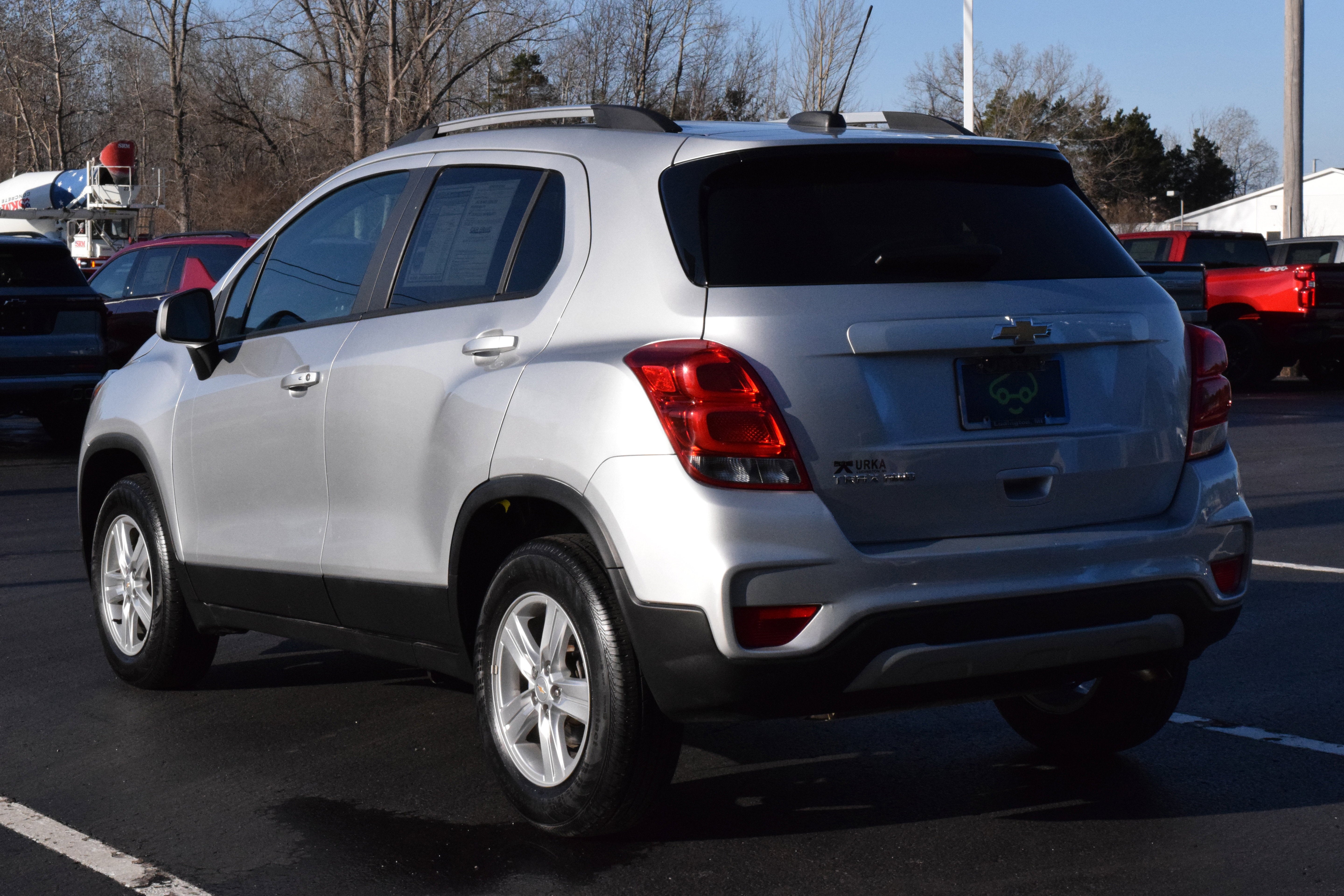 2022 Chevrolet Trax — rear three-quarter view
